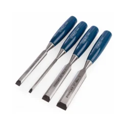 Stanley 0-16-130 Bevel Edge Chisel Set Of 4 & Oilstone -Chisel Pack Sales Store 0 16 130 4 1