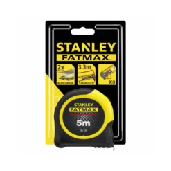 Stanley STA033720 Fatmax Armor Metric 5m Tape Twin Pack 13 Stanley STA033720 Fatmax Armor Metric 5m Tape Twin Pack -Chisel Pack Sales Store 0 33 720 6 6