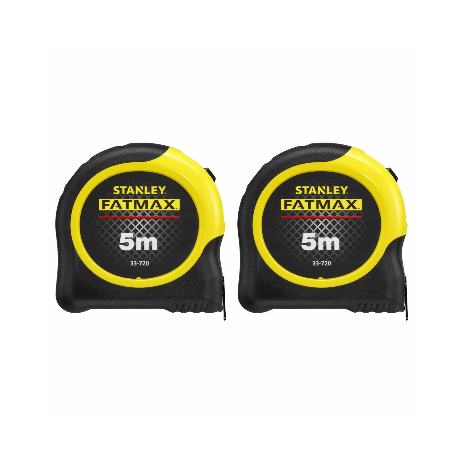 Stanley STA033720 Fatmax Armor Metric 5m Tape Twin Pack 1 Stanley STA033720 Fatmax Armor Metric 5m Tape Twin Pack