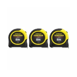 Stanley STA033720 Fatmax Armor Metric 5m Tape Measure Pack Of 3