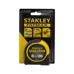 Stanley 0-33-726 FatMax Metric/Imperial Tape Measure With Blade Armor 8m 13 Stanley 0-33-726 FatMax Metric/Imperial Tape Measure With Blade Armor 8m -Chisel Pack Sales Store 0 33 726 7