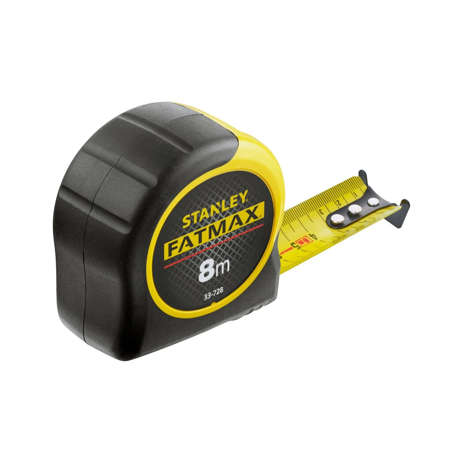 Stanley 0-33-728 Fatmax Metric Tape Measure With Blade Armor 8m 2 Stanley 0-33-728 Fatmax Metric Tape Measure With Blade Armor 8m - Image 2
