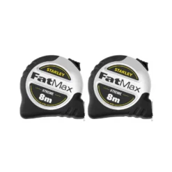 Stanley STA033892 FatMax Xtreme Tape Measure 8m Metric Pack Of 2