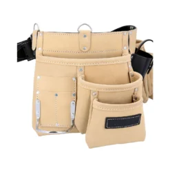 TOUGH MASTER® Suede Tool Pouch Belt Apron Multi Pocket With 2 Hammer Loops & Tape Holder - 1.6 Metres (TM-154SP) -Chisel Pack Sales Store 0314d4ba2a99c3b72a9a53ef8502d47c