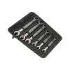 Wera 05020022001 020022 6 Pieces Joker Ratcheting Combination/Double Openended Wrenches