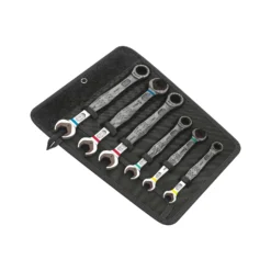 Wera 05020022001 020022 6 Pieces Joker Ratcheting Combination/Double Openended Wrenches