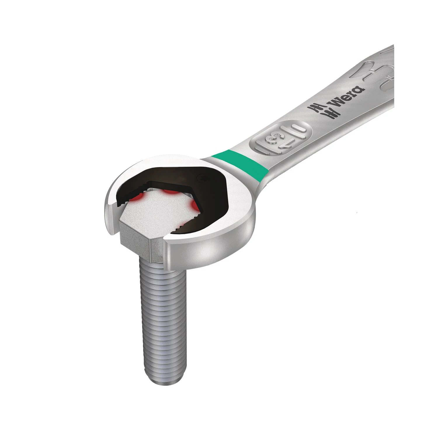 Wera 05020022001 020022 6 Pieces Joker Ratcheting Combination/Double Openended Wrenches 3 Wera 05020022001 020022 6 Pieces Joker Ratcheting Combination/Double Openended Wrenches - Image 3