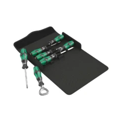 Wera 05105625001 Kraftform 300/7 Set 3 Screwdriver Set Kraftform Plus 7 Pieces