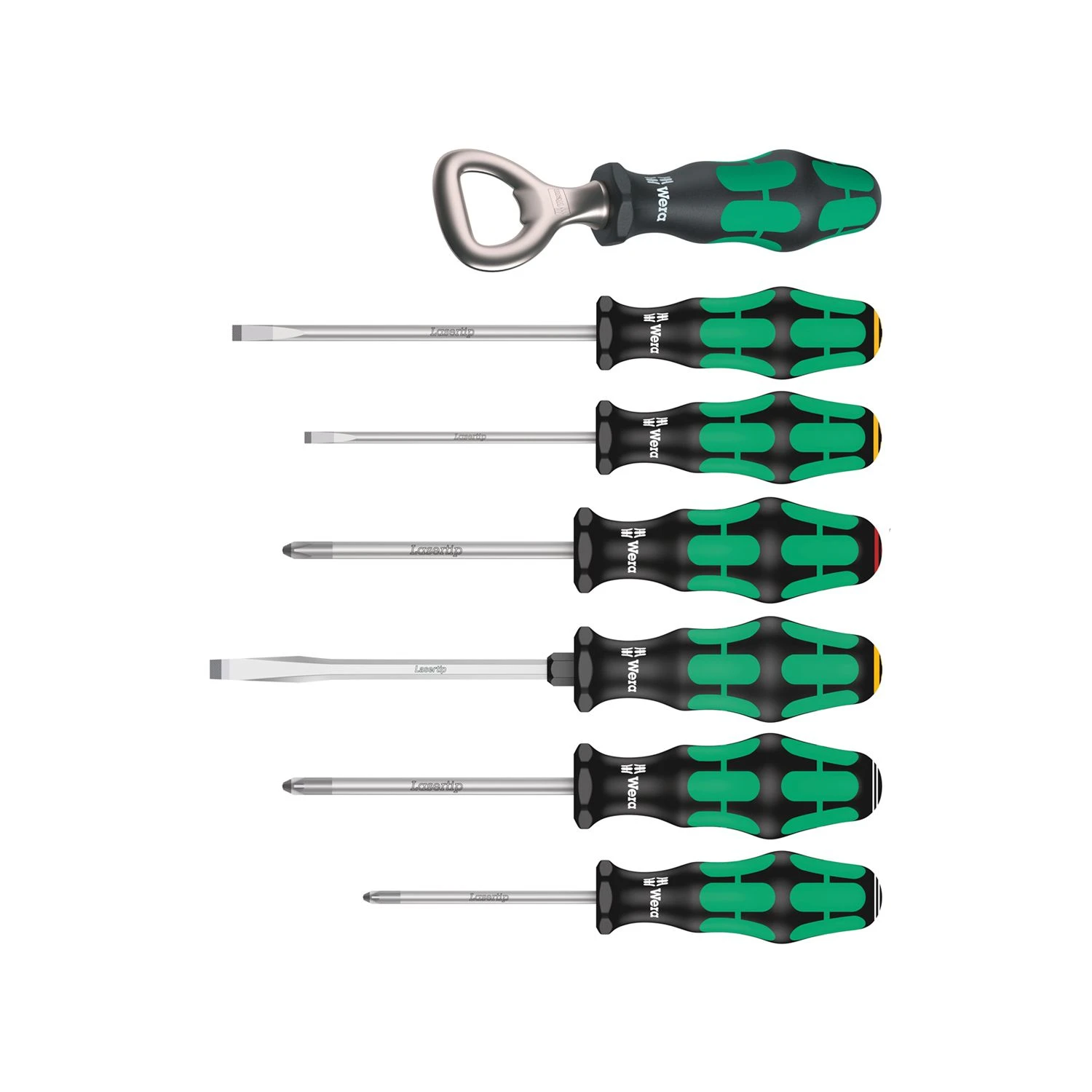 Wera 05105625001 Kraftform 300/7 Set 3 Screwdriver Set Kraftform Plus 7 Pieces 2 Wera 05105625001 Kraftform 300/7 Set 3 Screwdriver Set Kraftform Plus 7 Pieces - Image 2