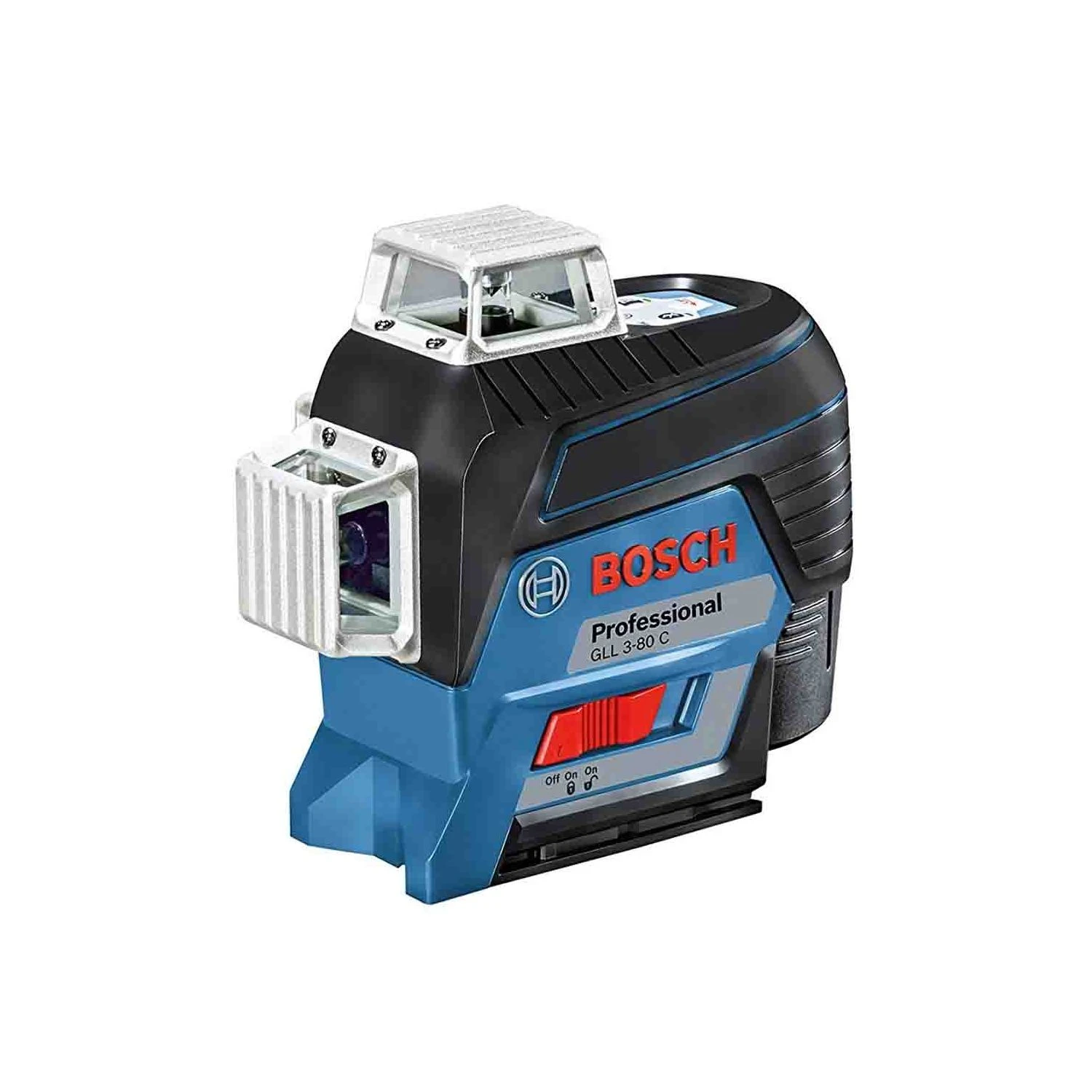 Bosch GLL 3-80 C 360 Professional Line Laser With 4 X 1.5Ah Batteries & Adapter - 0601063R00 2 Bosch GLL 3-80 C 360 Professional Line Laser With 4 X 1.5Ah Batteries & Adapter - 0601063R00 - Image 2