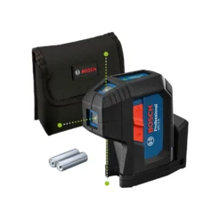 Bosch GPL 3 G Professional Point Laser With 2 X 1.5 V LR6 (AA) & Pouch - 0601066N00