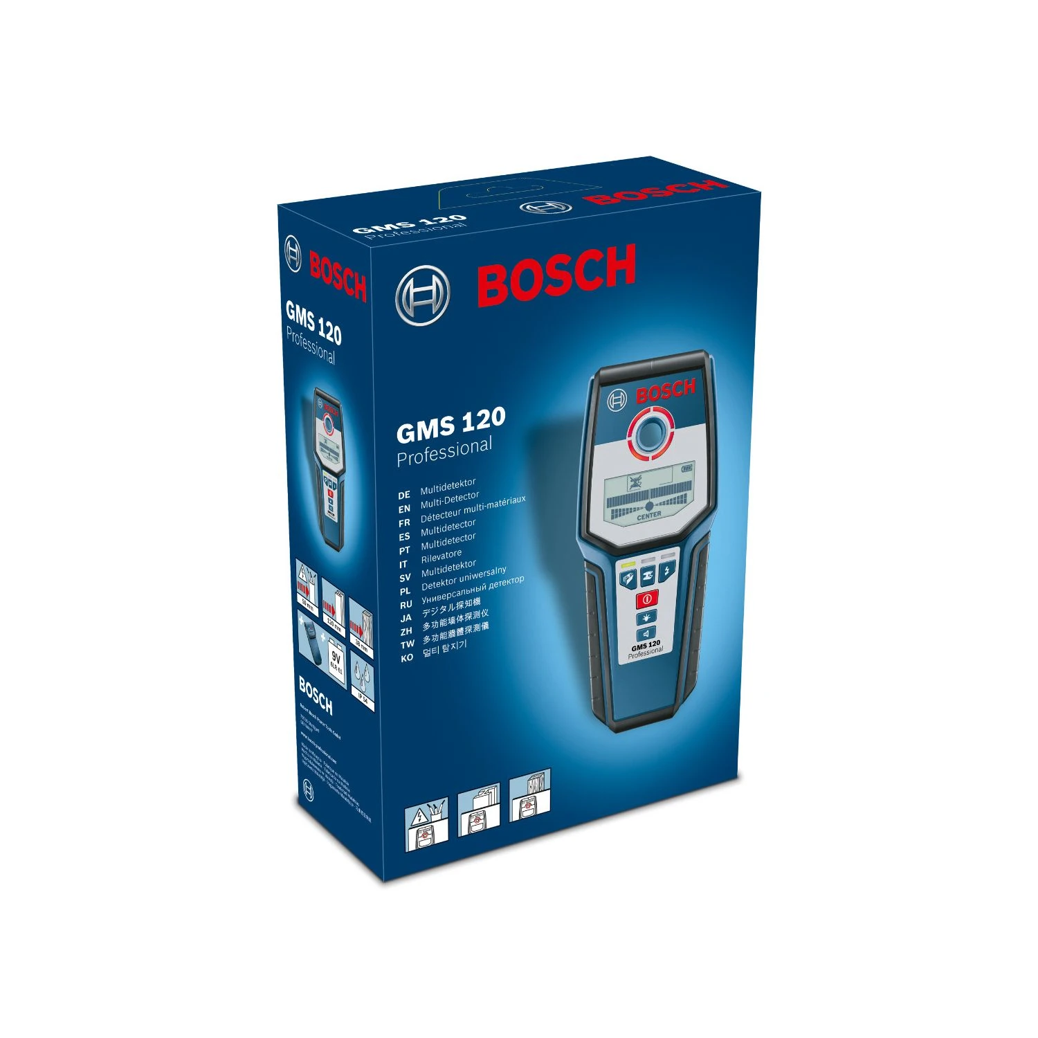 Bosch GMS 120 Professional Metal Detector 2 Bosch GMS 120 Professional Metal Detector - Image 2
