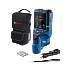 Bosch D-Tect 200 C Professional Wallscanner With 4 X AA Batteries, Adapter & Pouch - 0601081600