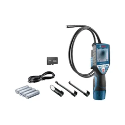 Bosch GIC 120C 10.8V / 12V Professional Cordless Inspection Camera With 4 X 1.5Ah Batteries, Adaptor & Case