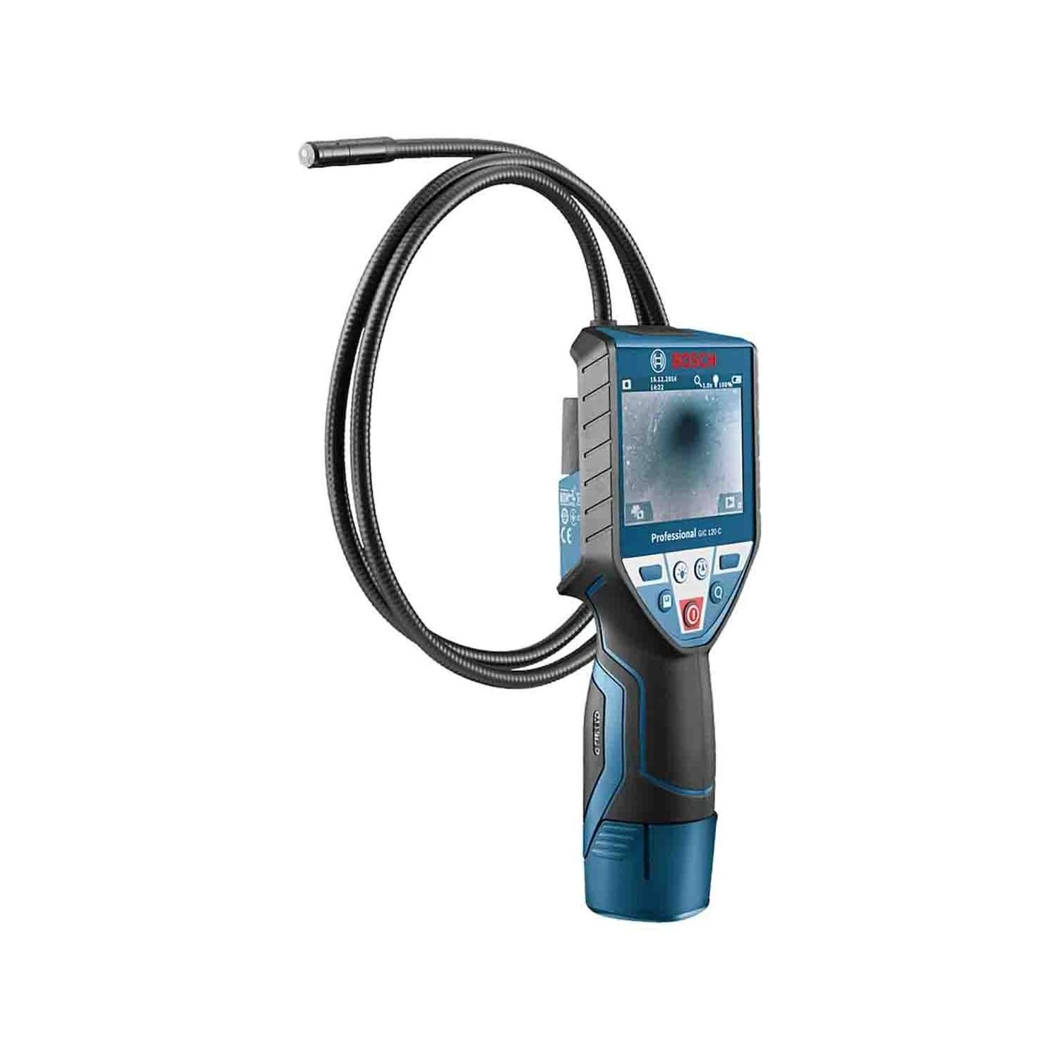 Bosch GIC 120C 10.8V / 12V Professional Cordless Inspection Camera With 4 X 1.5Ah Batteries, Adaptor & Case 2 Bosch GIC 120C 10.8V / 12V Professional Cordless Inspection Camera With 4 X 1.5Ah Batteries, Adaptor & Case - Image 2