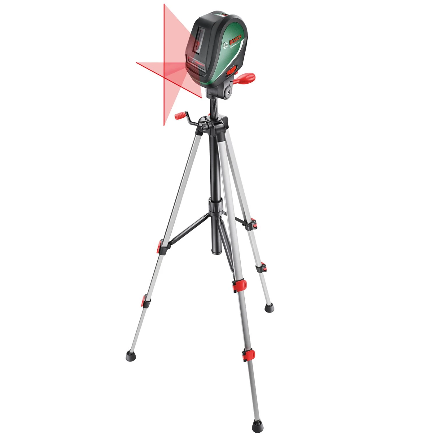 Bosch 0603663901 0.5mm/m Universal Cross Line Laser Level With Tripod 2 Bosch 0603663901 0.5mm/m Universal Cross Line Laser Level With Tripod - Image 2