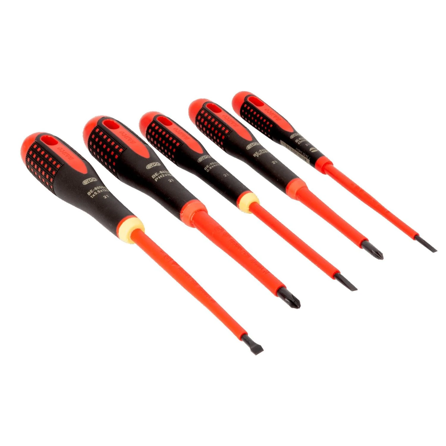 Bahco BAH9881S Screwdriver Set, 5 Piece 2 Bahco BAH9881S Screwdriver Set, 5 Piece - Image 2