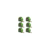 6 X Stanley Pocket Tape 5M / 16Ft Green 1-30-696