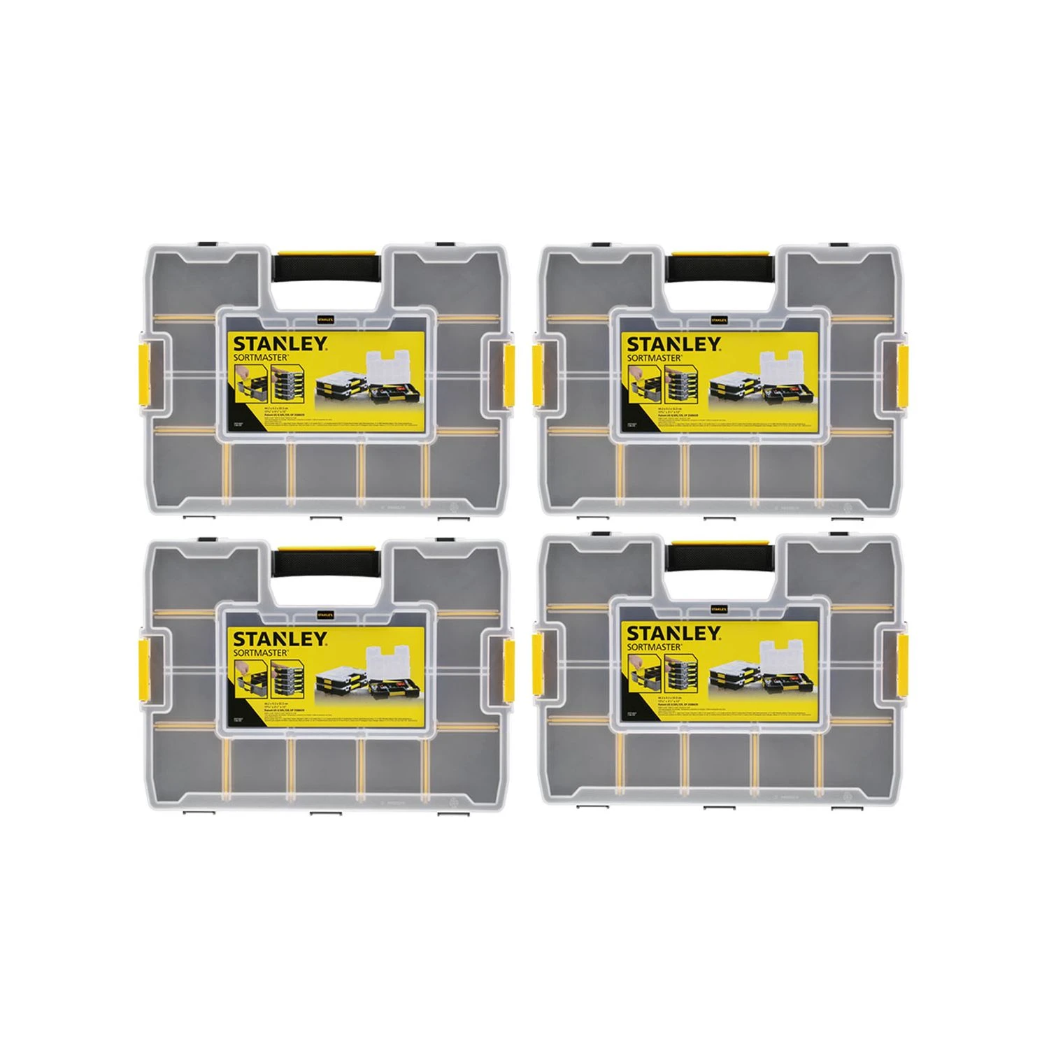 Stanley STA194745 Sort Master Organiser 430 X 90 X 330mm Pack Of 4 1 Stanley STA194745 Sort Master Organiser 430 X 90 X 330mm Pack Of 4
