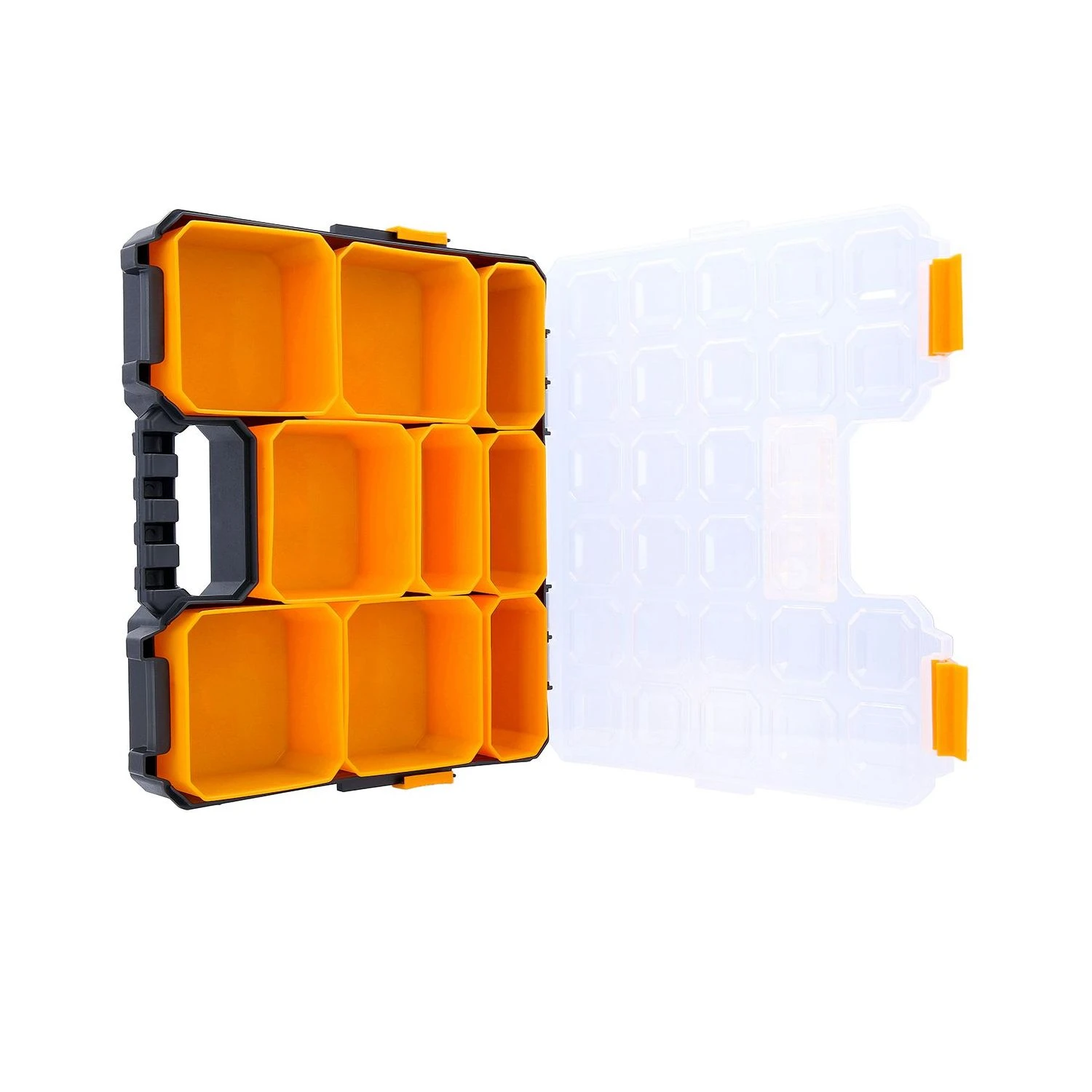 TOUGH MASTER® Small Parts Carry Case / Organizer Light Stackable 9 Compartments 6 TOUGH MASTER® Small Parts Carry Case / Organizer Light Stackable 9 Compartments - Image 6