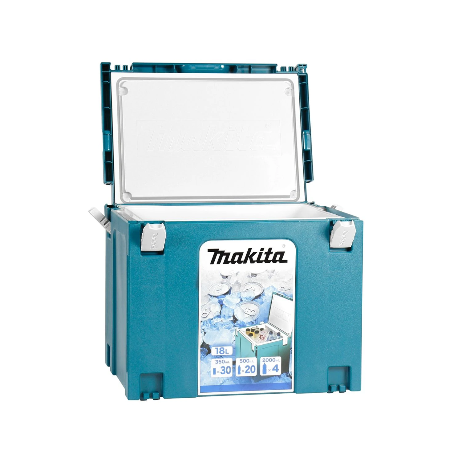 Makita 198253-4 18 Litre Type 4 Makpac Connector Cool Box 5 Makita 198253-4 18 Litre Type 4 Makpac Connector Cool Box - Image 5