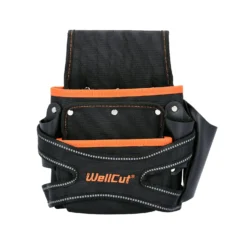 WellCut WC-P750 Screw + Nail Fixing Pouch With 2 Pockets -Chisel Pack Sales Store 2594184b7bfdcd17c0f9f640f8d71747