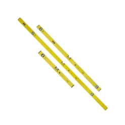 Stabila STB-17191 70-2 Series Double Plumb 3 Piece Spirit Level Pack 60cm, 120cm & 180cm