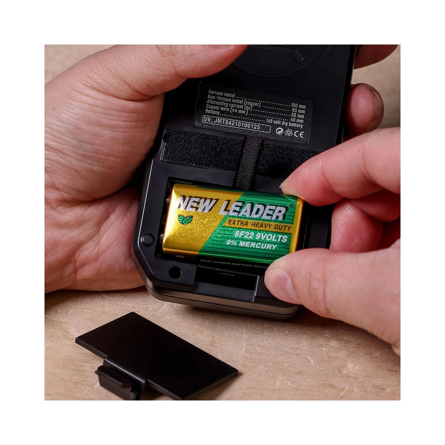 TOUGH MASTER® Wall Detector Electronic Stud Finder For Metal, Wire & Wood With 1 X Dry Battery & Carry Case - 9 Volts (TM-WD100) 9 TOUGH MASTER® Wall Detector Electronic Stud Finder For Metal, Wire & Wood With 1 X Dry Battery & Carry Case - 9 Volts (TM-WD100) - Image 9