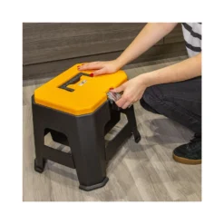 TOUGH MASTER® UPT-5047 Tool Storage Stool Tool Box With Removable Tray & Compartment Organiser 14 TOUGH MASTER® UPT-5047 Tool Storage Stool Tool Box With Removable Tray & Compartment Organiser -Chisel Pack Sales Store 4e06c2c93a79ba2e705b4141f8d12cbf