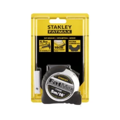 Stanley STA533886 FatMax 5m/16ft Tape Measure Pack Of 4 17 Stanley STA533886 FatMax 5m/16ft Tape Measure Pack Of 4 -Chisel Pack Sales Store 5 33 886 8 2