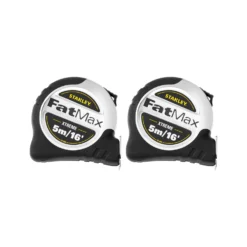Stanley STA533886 FatMax 5m/16ft Tape Measure Pack Of 2