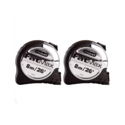 Stanley STA533891 FatMax Xtreme Tape Measure 8m/26ft Pack Of 2