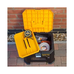 TOUGH MASTER® UPT-5047 Tool Storage Stool Tool Box With Removable Tray & Compartment Organiser 13 TOUGH MASTER® UPT-5047 Tool Storage Stool Tool Box With Removable Tray & Compartment Organiser -Chisel Pack Sales Store 56d65495f2572ac22ef58f17ca62d7ba