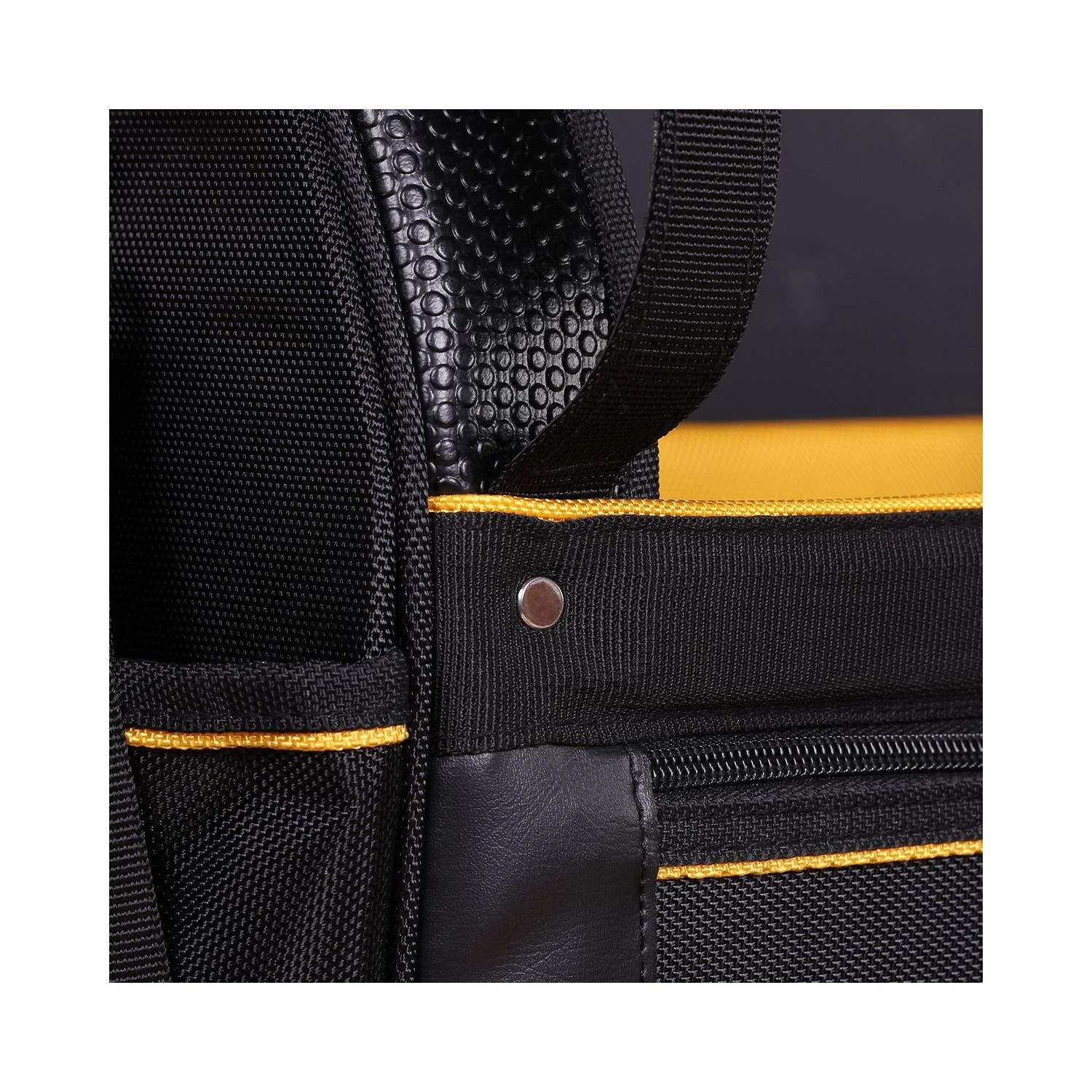 TOUGH MASTER® Open Tote Tool Bag Steel Handle 8 Pockets Hard Base With Shoulder Strap - 18 Inches (TM-TB18) 6 TOUGH MASTER® Open Tote Tool Bag Steel Handle 8 Pockets Hard Base With Shoulder Strap - 18 Inches (TM-TB18) - Image 6