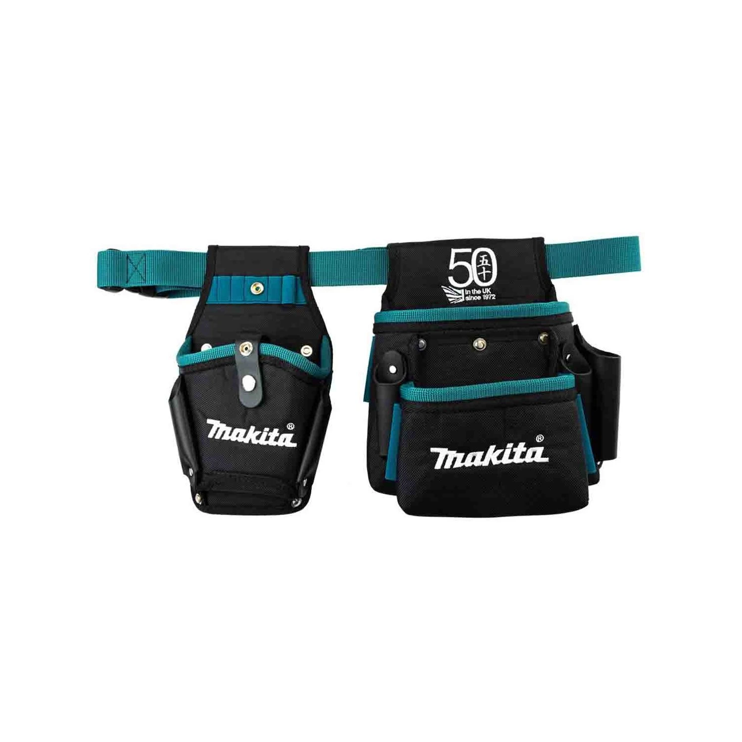 Makita 66-050 50th Anniversary 2 Pouch Tool Belt Set 1 Makita 66-050 50th Anniversary 2 Pouch Tool Belt Set