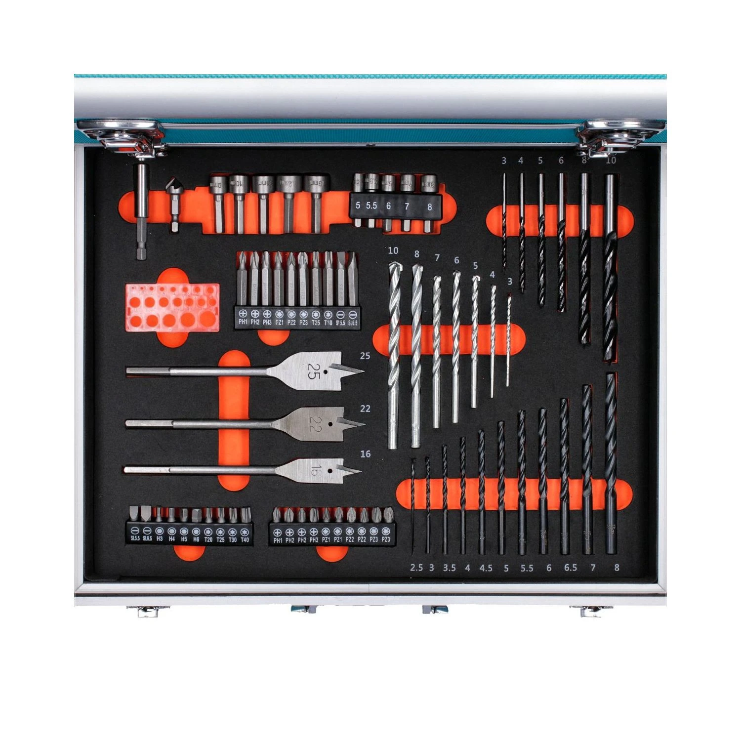 70 Piece PRO XL Drilling & Screwdriving Accessory Bit Set In Case For DTD152, DTD153 3 70 Piece PRO XL Drilling & Screwdriving Accessory Bit Set In Case For DTD152, DTD153 - Image 3