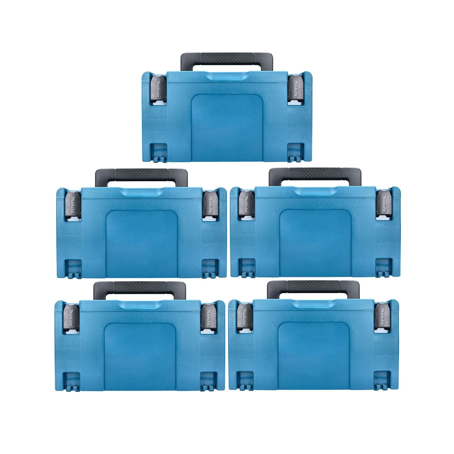 Makita 821551-8 MakPac Type 3 Stacking Connector Case 396mmx 296mmx 210mm - Pack 5 1 Makita 821551-8 MakPac Type 3 Stacking Connector Case 396mmx 296mmx 210mm - Pack 5