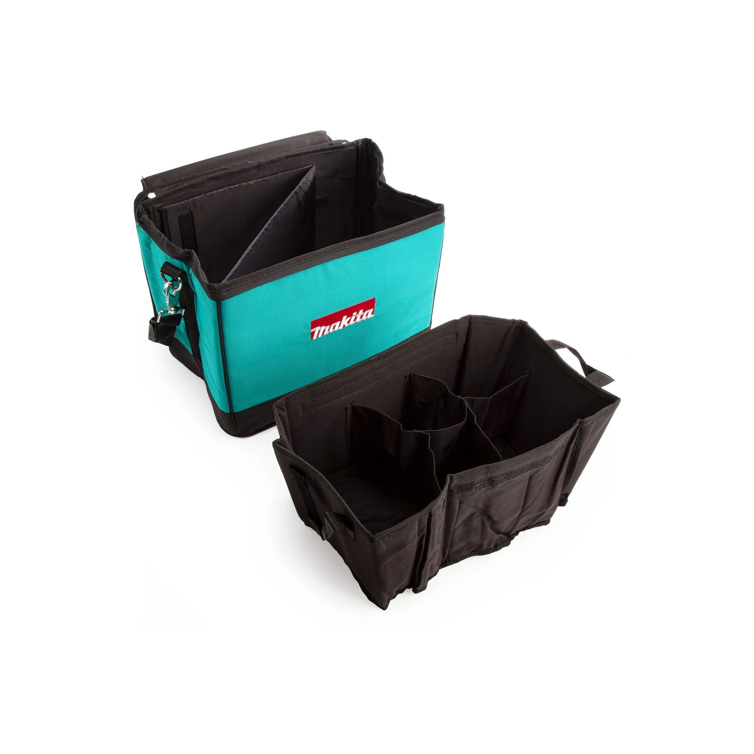 Makita 831327-5 16"/41cm Canvas Nylon Hard Base Tool Bag For RT0700CX4 4 Makita 831327-5 16"/41cm Canvas Nylon Hard Base Tool Bag For RT0700CX4 - Image 4