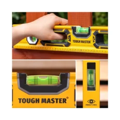 TOUGH MASTER® Magnetic Alloy Spirit Level, 600 Mm 24” 3 Vials (TM-SL60V) 13 TOUGH MASTER® Magnetic Alloy Spirit Level, 600 Mm 24” 3 Vials (TM-SL60V) -Chisel Pack Sales Store 893ef637f1e1aa5ee7de3697d594bba1