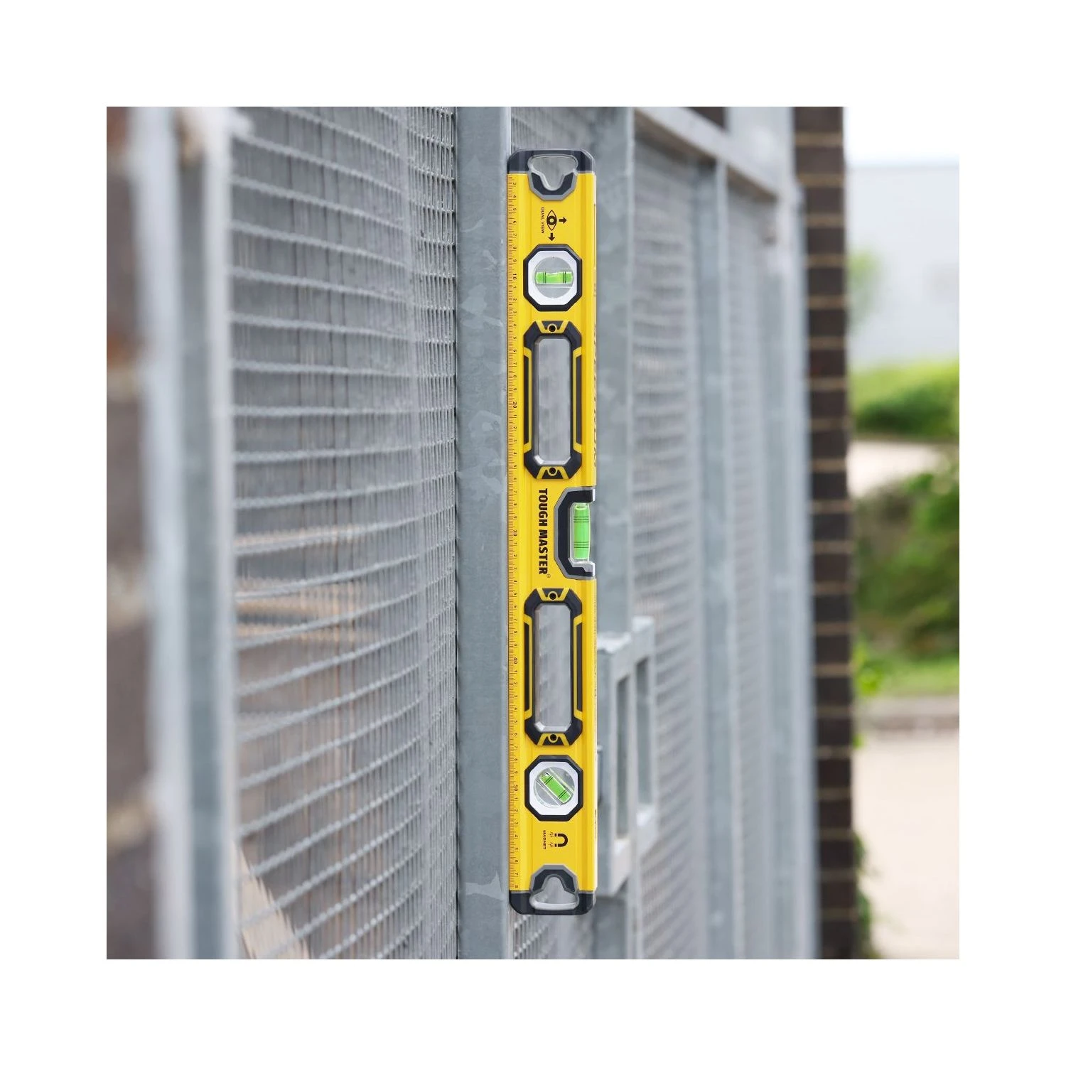 TOUGH MASTER® Magnetic Alloy Spirit Level, 600 Mm 24” 3 Vials (TM-SL60V) 6 TOUGH MASTER® Magnetic Alloy Spirit Level, 600 Mm 24” 3 Vials (TM-SL60V) - Image 6