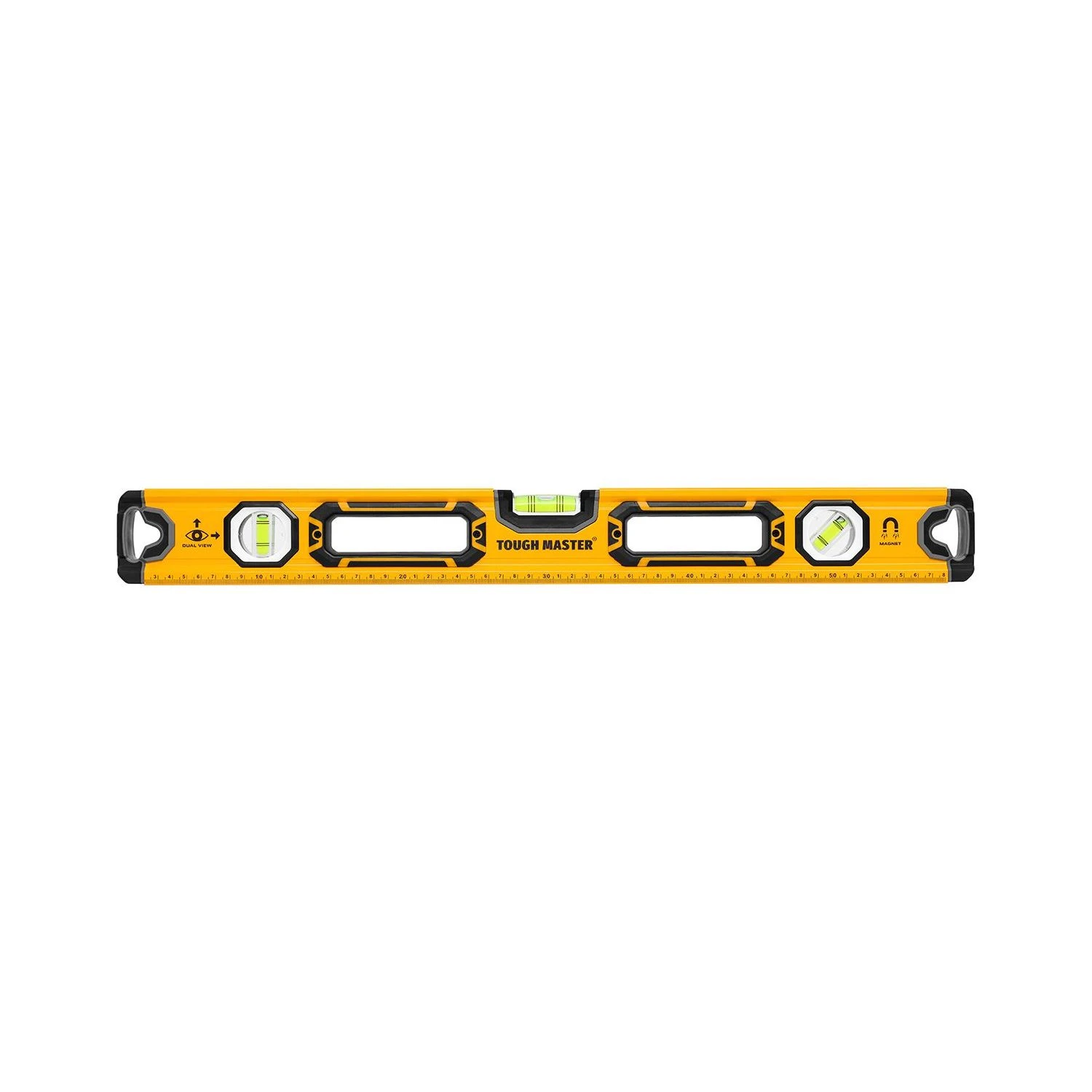 TOUGH MASTER® Magnetic Alloy Spirit Level, 600 Mm 24” 3 Vials (TM-SL60V) 1 TOUGH MASTER® Magnetic Alloy Spirit Level, 600 Mm 24” 3 Vials (TM-SL60V)