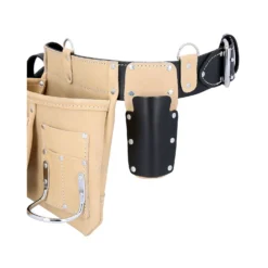 TOUGH MASTER® Suede Tool Pouch Belt Apron Multi Pocket With 2 Hammer Loops & Tape Holder - 1.6 Metres (TM-154SP) -Chisel Pack Sales Store b3ff36402df3ed77c756969fde8b9204
