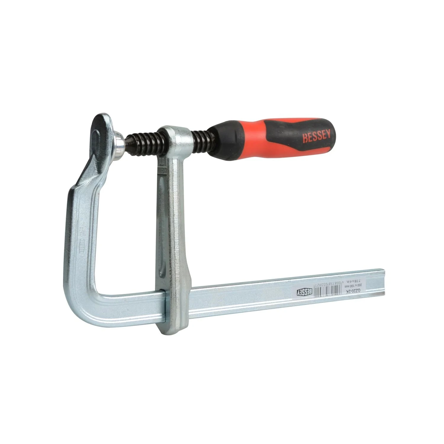 Bessey BESG20Z2K All-Steel Screw Clamp Capacity 200mm 2 Bessey BESG20Z2K All-Steel Screw Clamp Capacity 200mm - Image 2