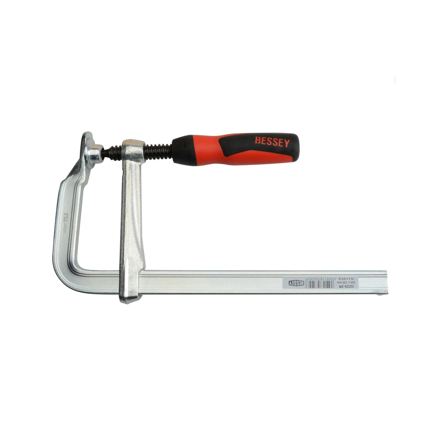 Bessey BESG25Z2K All-Steel Screw Clamp Capacity 250mm 1 Bessey BESG25Z2K All-Steel Screw Clamp Capacity 250mm