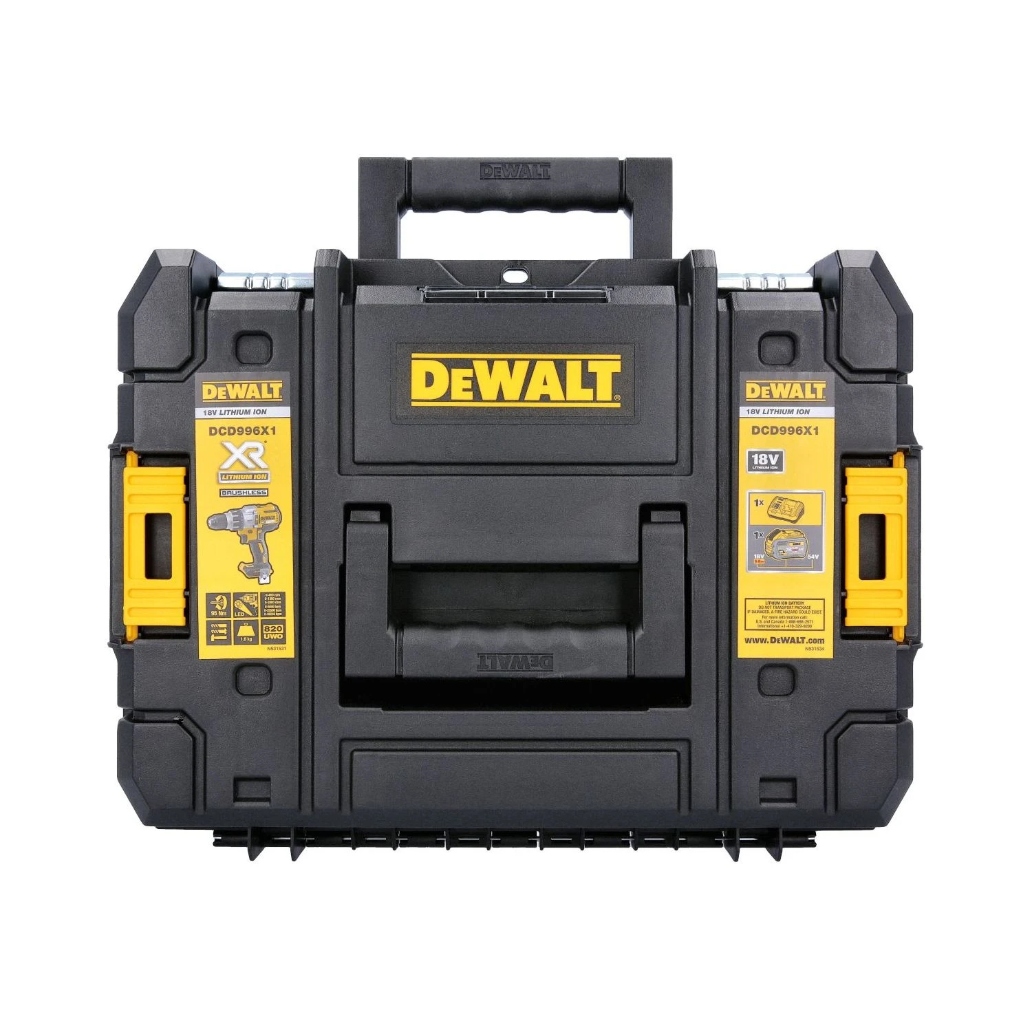 DeWalt DWST1-70703 TStak II Tool Storage Box 1 DeWalt DWST1-70703 TStak II Tool Storage Box