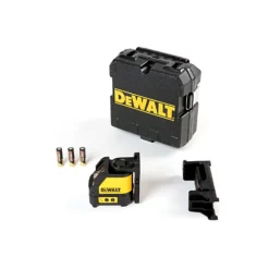 DeWalt DW088CG Green Beam Self Leveling 20m Cross Line Laser With Carry Case