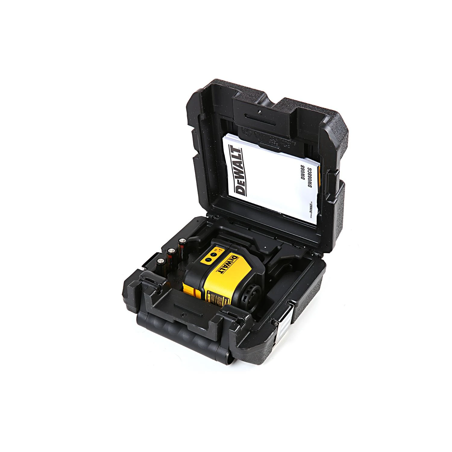 DeWalt DW088CG Green Beam Self Leveling 20m Cross Line Laser With Carry Case 4 DeWalt DW088CG Green Beam Self Leveling 20m Cross Line Laser With Carry Case - Image 4