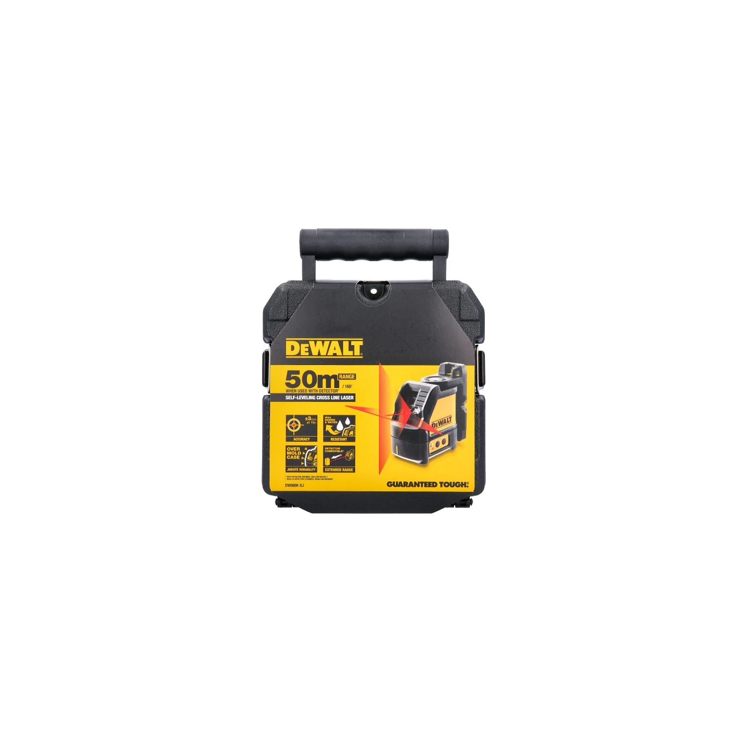 Dewalt DW088K 2 Way Self-Levelling Ultra Bright Cross Line Laser Level Kit 7 Dewalt DW088K 2 Way Self-Levelling Ultra Bright Cross Line Laser Level Kit - Image 7