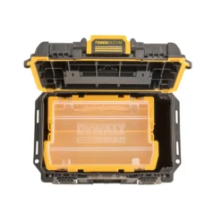 Dewalt DEW180351 Toughsystem 2.0 Half Width Deep Toolbox 6 Dewalt DEW180351 Toughsystem 2.0 Half Width Deep Toolbox -Chisel Pack Sales Store dwst08035 1 3
