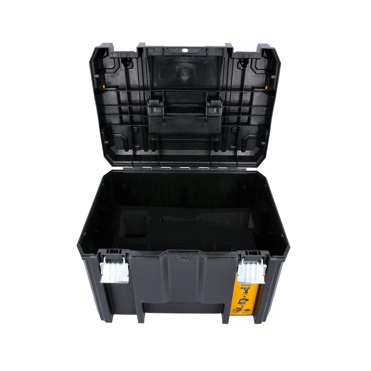 DeWalt DWST1-71195 T-Stak VI Deep Tool Storage Box 23 Litres Without Tote Tray - Pack Of 4 6 DeWalt DWST1-71195 T-Stak VI Deep Tool Storage Box 23 Litres Without Tote Tray - Pack Of 4 - Image 6